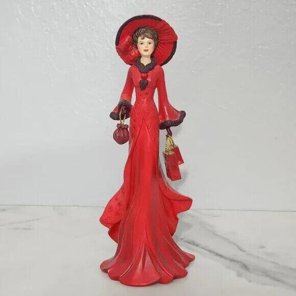 2/$50 Thomas Kinkade In the Red Spirit Figurine #1087A – 2009 Passion for Red - Picture 1 of 8
